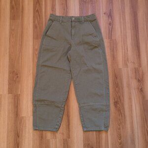 Everlane Utility Barrel Pant (Size 8) in Sagebrush